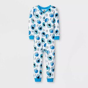 Sesame Street Cookie Monster Kids Union Onesie 12M Soft Cotton Pajamas